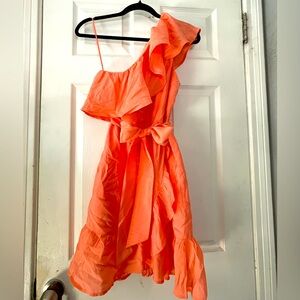 New Express Dress. Peach color